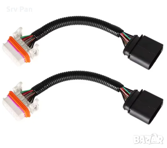 7L6971071A Headlight Wiring Harness Adapters 2004-2007 VW Touareg V6, снимка 3 - Части - 55968500