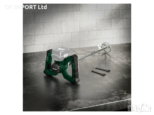 Акумулаторен Mиксер Бъркалка за Боя и Мазилки PARKSIDE 20V Li-Ion, снимка 7 - Други инструменти - 51164139