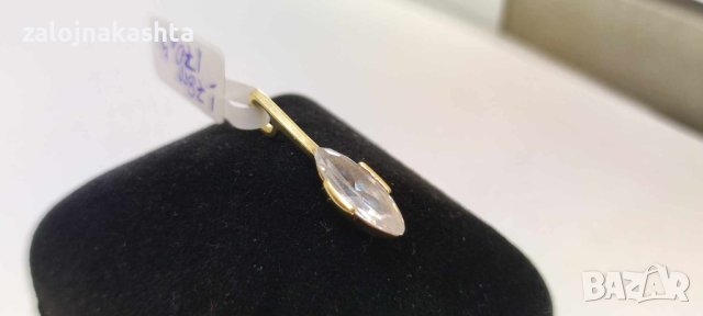 Нова Златна висулка-1,78гр/14кр, снимка 2 - Колиета, медальони, синджири - 42702688