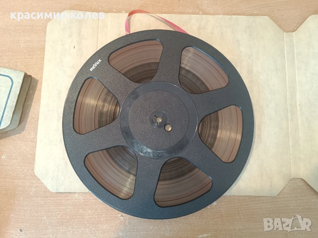 оригинални пластмасови ролки с ленти "TDK, MAXELL,REVOX"/26 см./, снимка 11 - Декове - 50521613