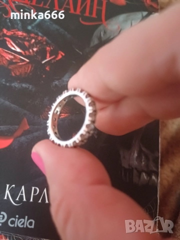Сребърен пръстен 6-ца