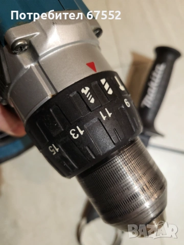 Ударен винтоверт Makita DHP458. Само тяло. 91 нютона. Цената е крайна!, снимка 4 - Винтоверти - 53458880