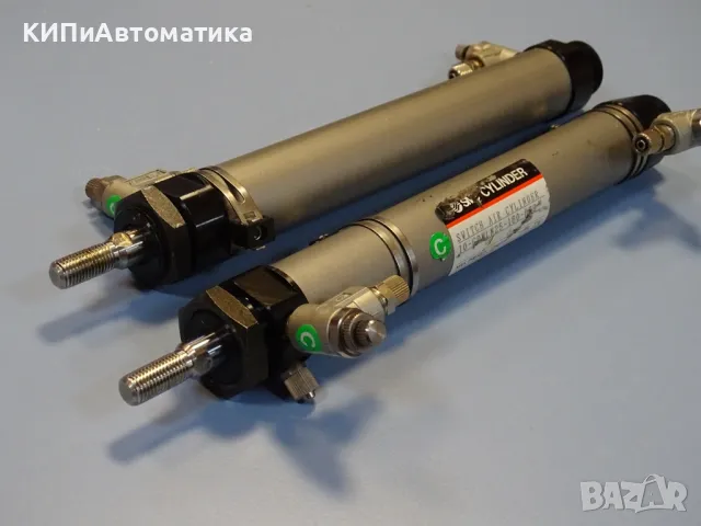 Пневматичен цилиндър SMC 10-CDMLN25-160-B79 switch air cylinder, снимка 6 - Резервни части за машини - 47790323