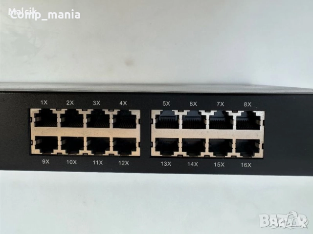 Гигабитов суич Intellinet 16-Port Gigabit Ethernet, снимка 4 - Суичове - 51983832