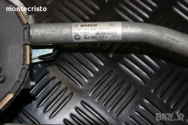 Моторче чистачки механизъм Skoda Yeti (2009-2017г.) мотор предни чистачки 5L1955119B / 5L1955023A, снимка 6 - Части - 48052825