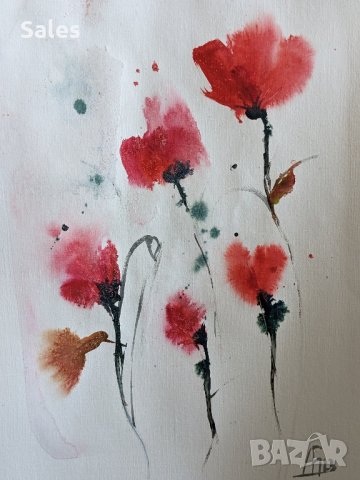 Картини акварел, снимка 11 - Картини - 41121407