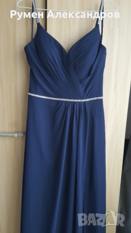 Официална синя рокля Magic Nights размер M  EUR38 ръст 170-180, снимка 9 - Рокли - 53650020