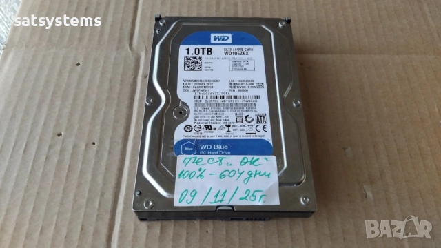 Хард диск Western Digital Caviar Blue WD10EZEX 1.0TB SATA 6.0Gb/s