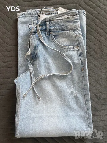 Уникален светло син деним, снимка 2 - Дънки - 49083903