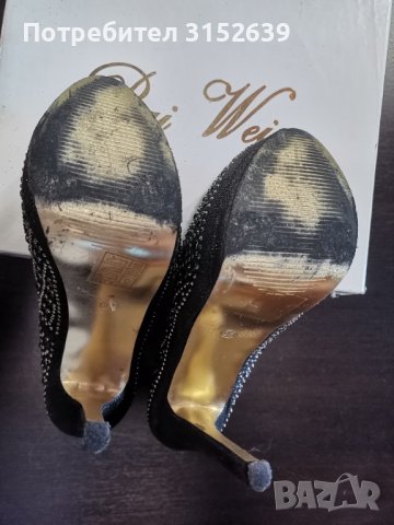 Обувки на висок ток 38 номер(умалени) , снимка 3 - Дамски елегантни обувки - 42102560