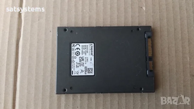 SSD Kingston SA400S37/120G 120GB SATA 6.0Gb/s , снимка 3 - Твърди дискове - 56169339