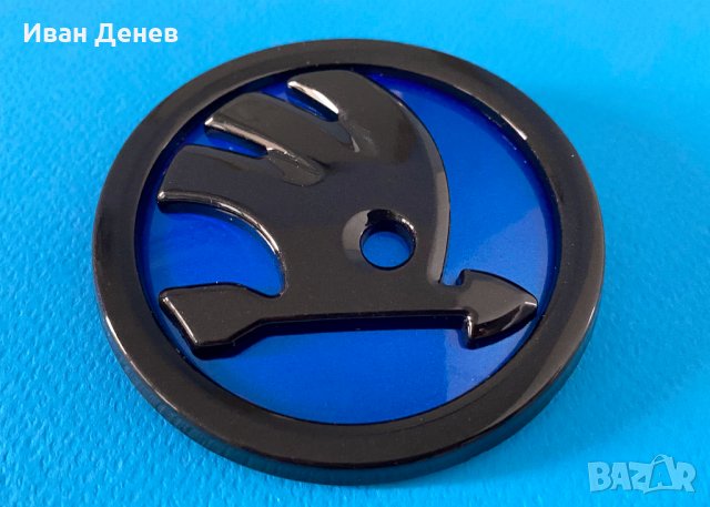 Skoda емблема Шкода fabia superb octavia 1.9tdi quadic капак стикер, снимка 11 - Аксесоари и консумативи - 34402081