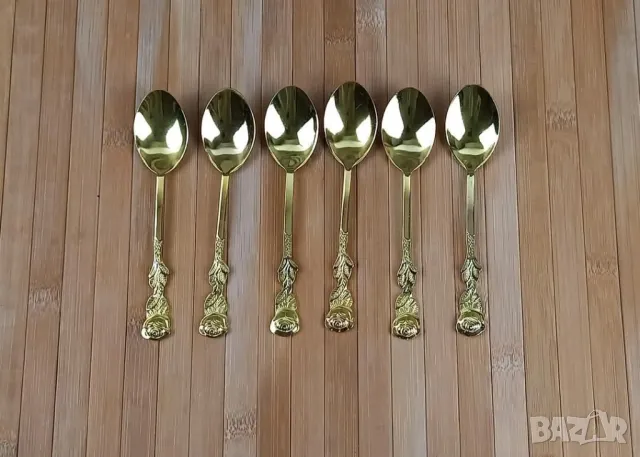 Комплект десертни прибори, снимка 5 - Прибори за хранене, готвене и сервиране - 50113155