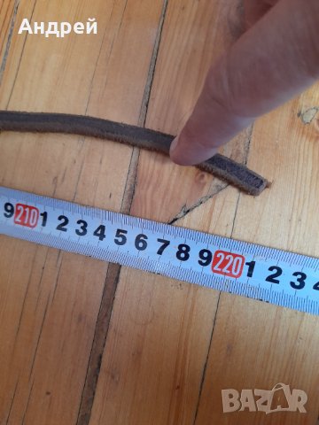 Стар кожен ремък,ремъчка, снимка 2 - Антикварни и старинни предмети - 34318508