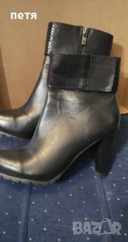 кожени боти Мегияс, снимка 2 - Дамски боти - 41754859