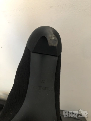 Дамски маркови боти Diesel D-SLANTY (Sock Boots), размер 38, снимка 6 - Дамски боти - 55948556