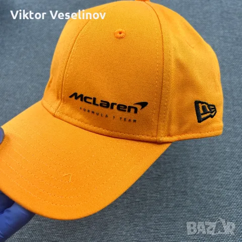 Mclaren Formula 1 New Era Шапка с Козирка One Size OSFA Оранжева, снимка 2 - Шапки - 55847642