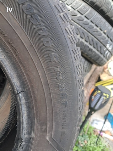 Зимни гуми 185/70/14 - 2 бр, снимка 3 - Гуми и джанти - 52978300