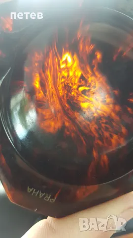 Каталин. Пепелник. Стар пепелник., снимка 8 - Антикварни и старинни предмети - 50321526