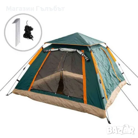 Палатка 4 местна Muhler 2008 220x220xH100см, снимка 3 - Палатки - 56104208