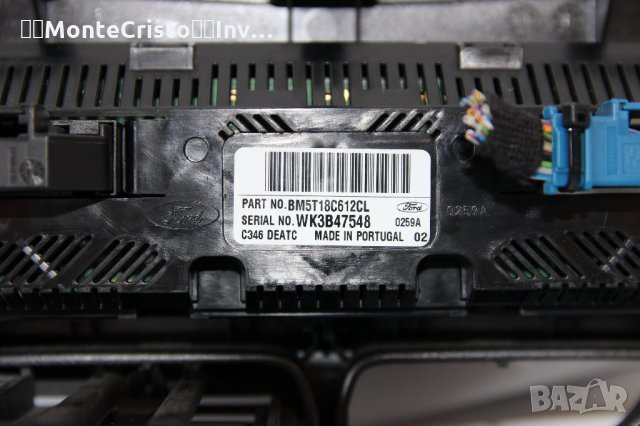 Панел климатроник Ford Focus MK3 (2011-2014г.) BM5T18C612CL управление климатик Форд Фокус, снимка 3 - Части - 34030245