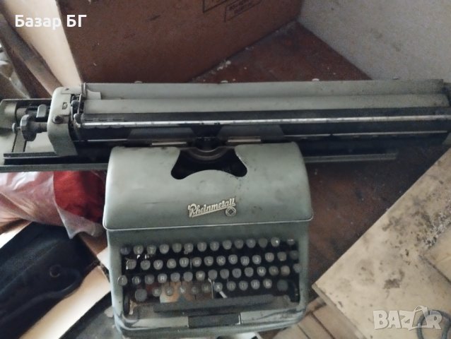 Пишеща машина Rheinmetall., снимка 3 - Антикварни и старинни предмети - 41843662
