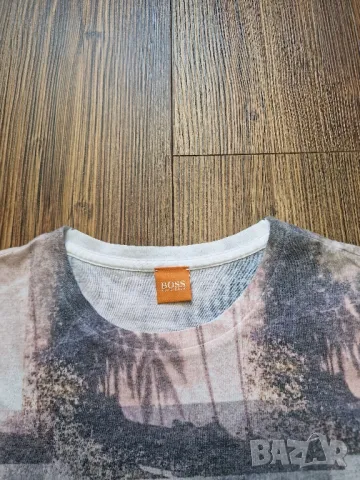 Страхотна мъжка тениска HUGO BOSS размер M , снимка 3 - Тениски - 50094013