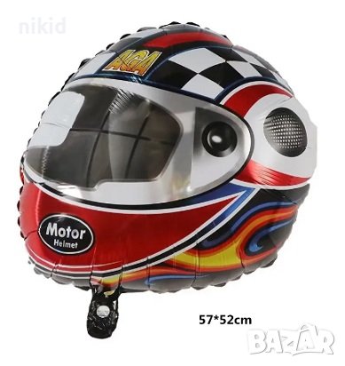 Каска фолио фолиев балон хелий въздух парти Рали