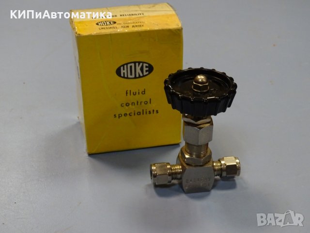 кран прецизен неръждаем HOKE 2112G4Y serewed bonnet needle valve 1/4, снимка 1 - Резервни части за машини - 36001386