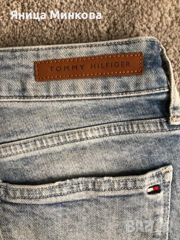 Дамски къси дънкови панталони Tommy Hilfiger, снимка 5 - Къси панталони и бермуди - 49333946