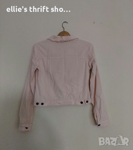 Дамско пролетно яке тип дънково в размер S, снимка 2 - Якета - 36331569
