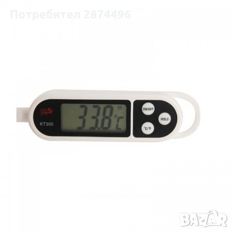 0621 Дигитален термометър със сонда 14см -50°+300°, снимка 3 - Други - 35818163