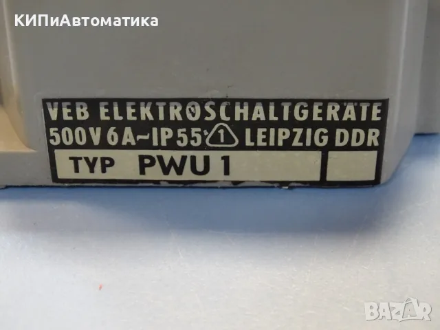 краен изключвател VEB Electroschaltgerate Robotron PWU1 Limit Switch 6A 500VAC, снимка 5 - Резервни части за машини - 47675848
