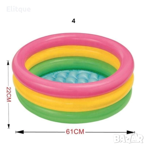 Открийте райската забава с I n t e x-Най-големият избор от детски басейни, снимка 13 - Други стоки за дома - 52888796