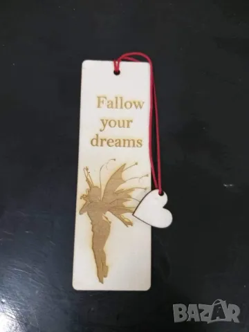 книгоразделител с надпис по избор , снимка 5 - Други - 50404376