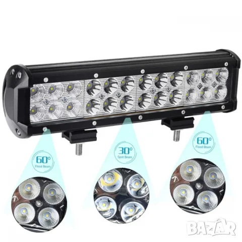 LED бар 72W 30 см, снимка 2 - Аксесоари и консумативи - 55864357