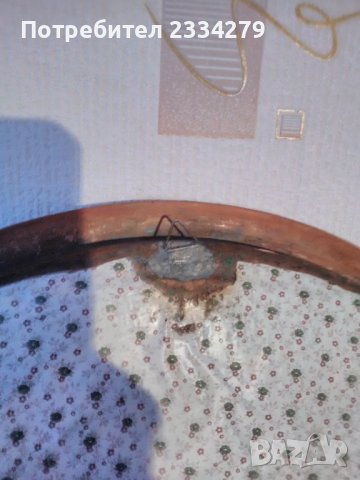 Стара медна чиния поднос,ръчна авторска металопластика., снимка 7 - Декорация за дома - 39729044