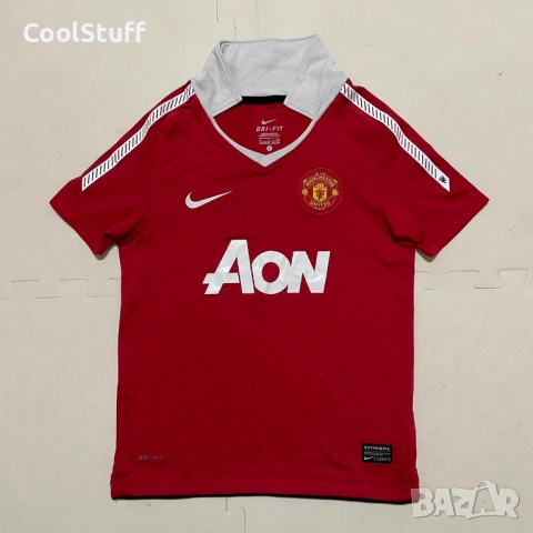 Детска Футболна Тениска Manchester United Nike 2010/11 Размер 8-10 г
