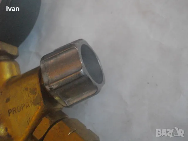 Нов РЕДУЦИР ВЕНТИЛ ЗА ГАЗ ПРОПАН-БУТАН Промишлен Индустриален Старо немско високо  качество ГДР, снимка 11 - Други инструменти - 47614161