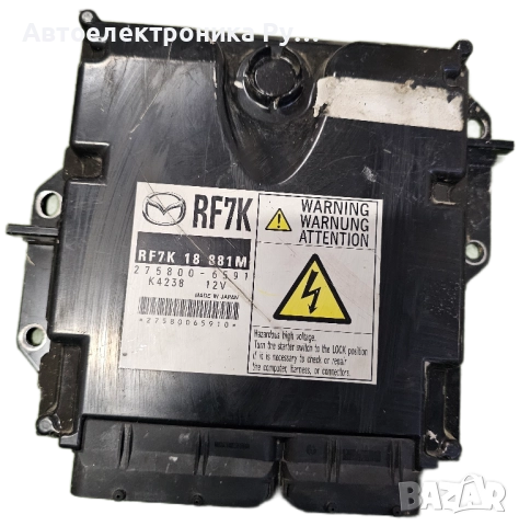 Компютър двигател ,275800 6591, за MAZDA 6 хечбек Facelift (GG) 2.0 DI (2002 - 2008)RF7K