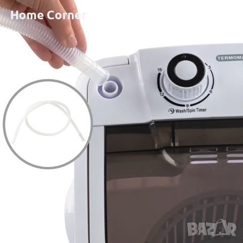 Мини пералня Termomax MWM3300W - нова, снимка 5 - Перални - 51192411