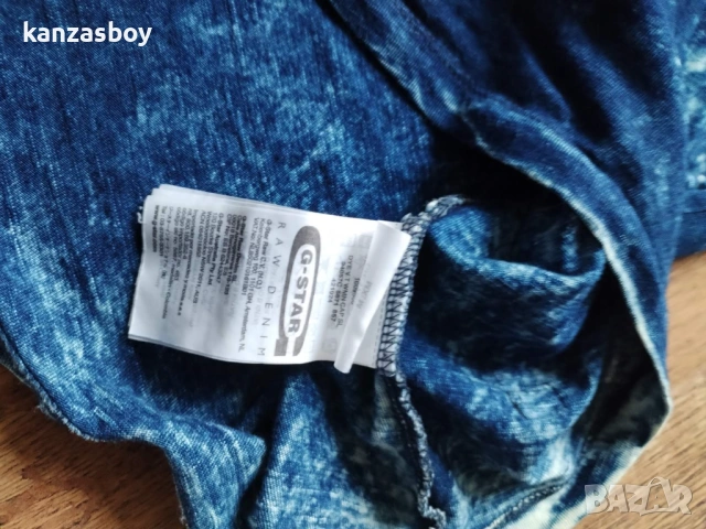 g-star dye - страхотна дамска тениска КАТО НОВА М, снимка 8 - Тениски - 53451959