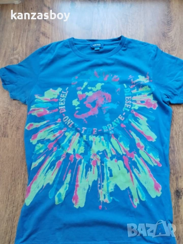 diesel - страхотна мъжка тениска  М , снимка 4 - Тениски - 53828551
