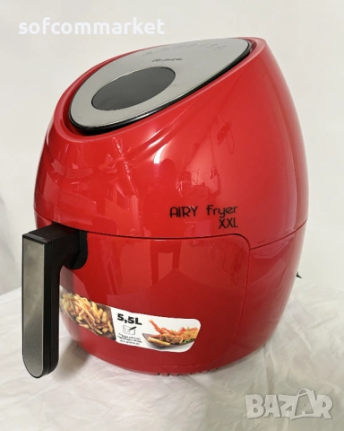 Airfryer Еър фрайер Ariete 4618|  5.5L| 1800W - гаранция, снимка 3 - Фритюрници - 53644445