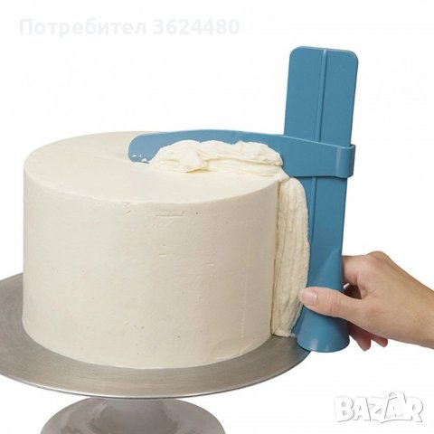 Сладкарски инструмент за заглаждане на торта 23,5 см., снимка 1 - Прибори за хранене, готвене и сервиране - 39983875