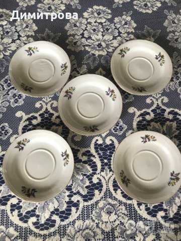 Порцеланови чинии и чинийки - 2 вида, снимка 3 - Сервизи - 41292072