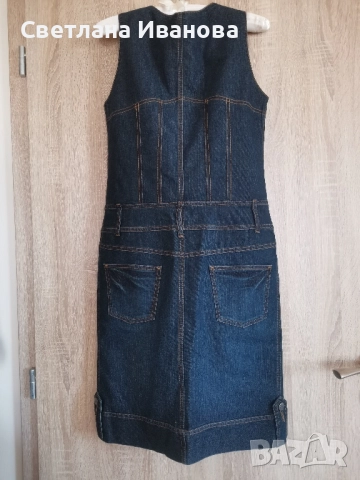 Рокля деним, снимка 3 - Рокли - 51710313