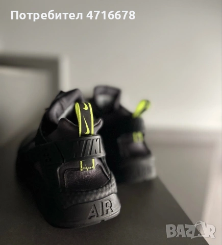 Nike Huarache Iron Gray - Black Volt, снимка 3 - Маратонки - 53193759