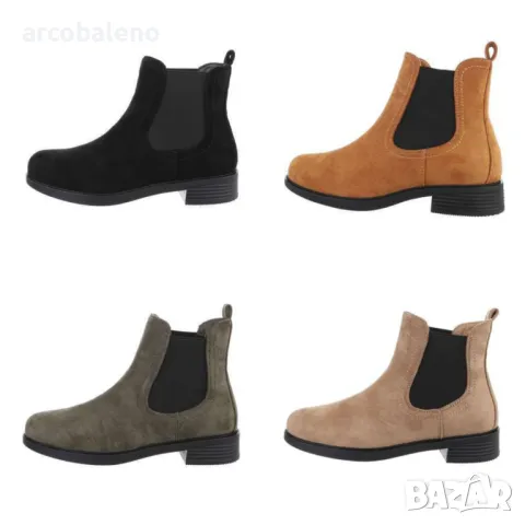 Дамски боти Челси, 4цвята 