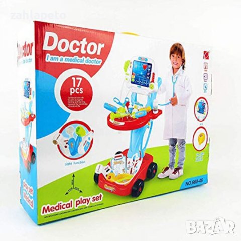 Докторски комплект на батерии с ЕКГ , снимка 5 - Образователни игри - 38769945